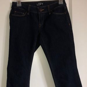LOFT cropped jeans